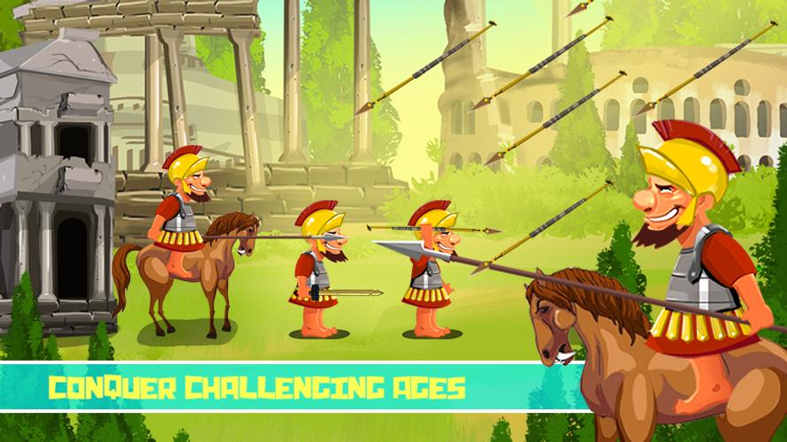 Age Of Fight : Empire Defense ภาพหน้าจอ 2
