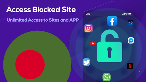 Bangladesh VPN - Free Hotspot Proxy Zrzut ekranu 1