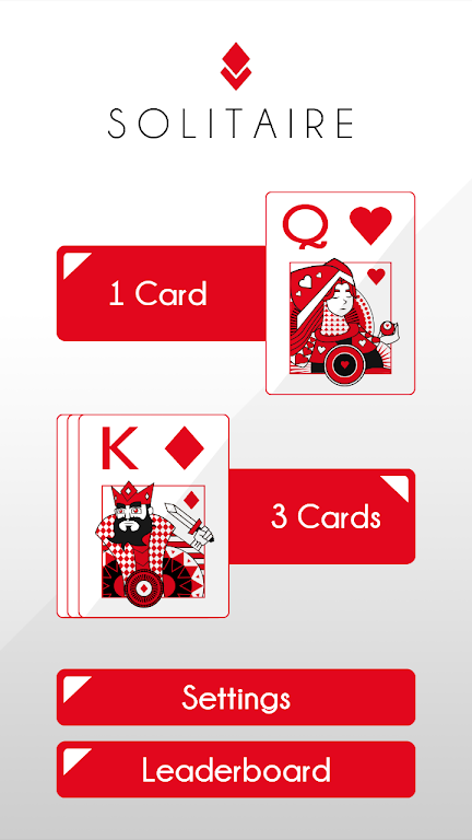 Solitaire - Klondike Redstone Ảnh chụp màn hình 0