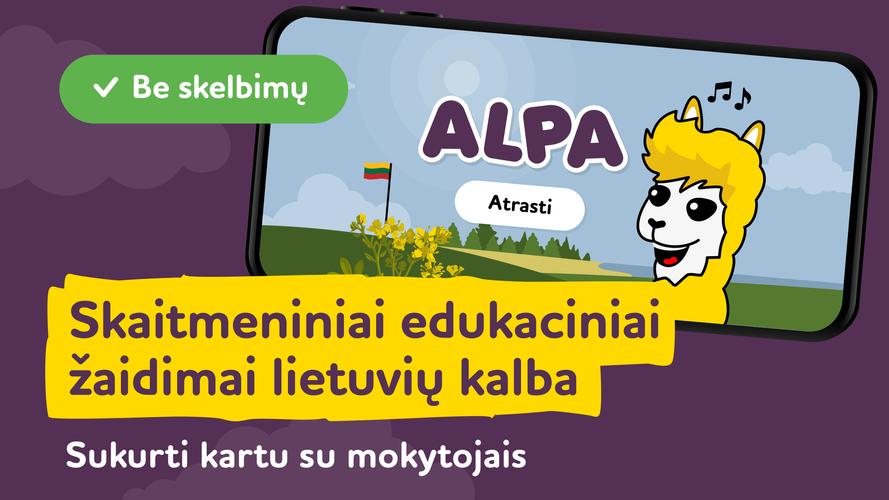 Edukaciniai žaidimai ALPA Tangkapan skrin 0