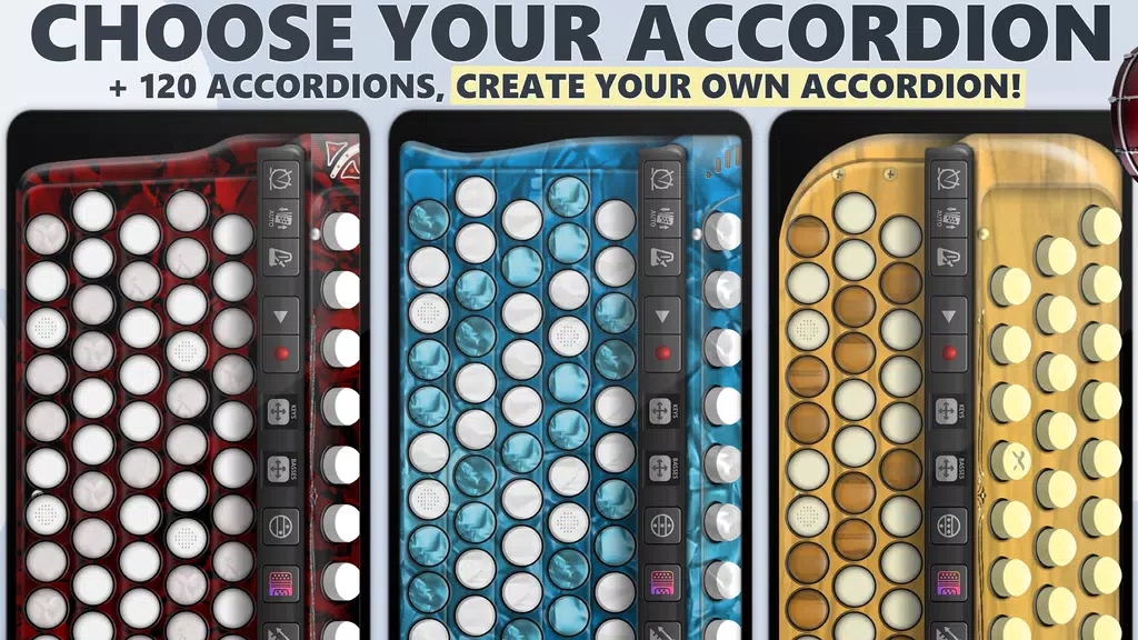 Accordion Chromatic Master ဖန်သားပြင်ဓာတ်ပုံ 1