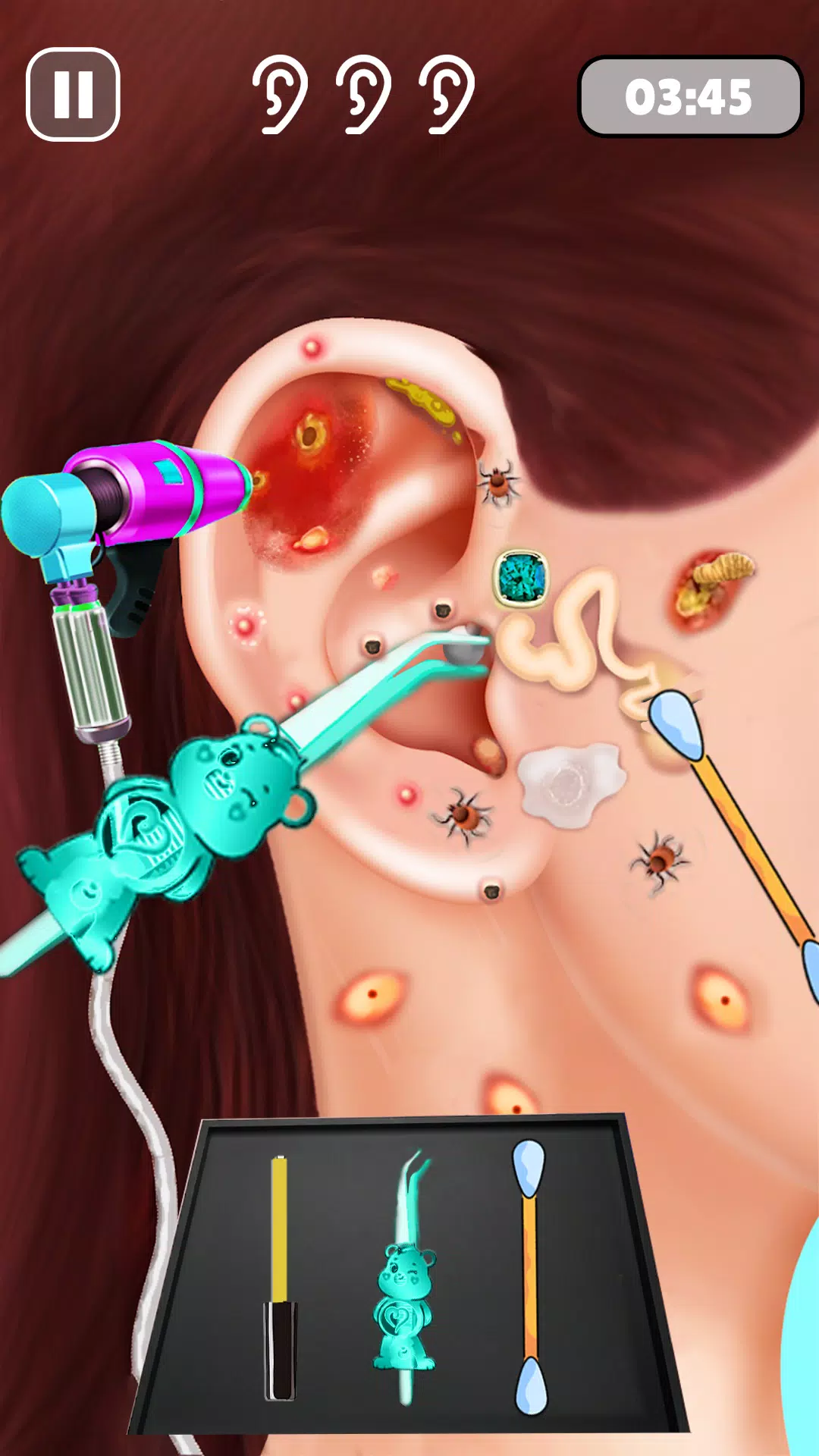 Ear Salon ASMR Doctor Game Zrzut ekranu 0