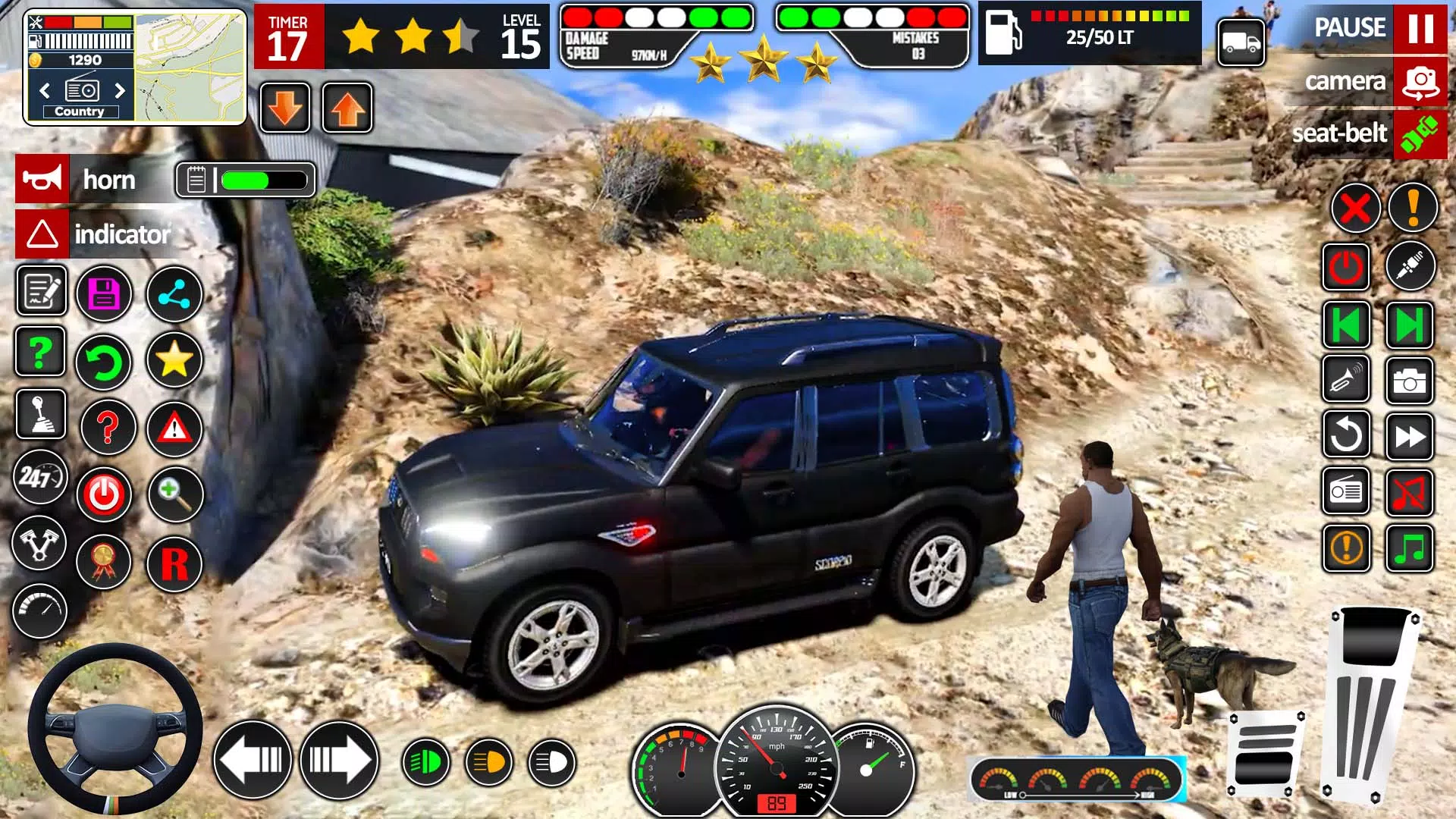 Prado Car Parking Game Screenshot 0