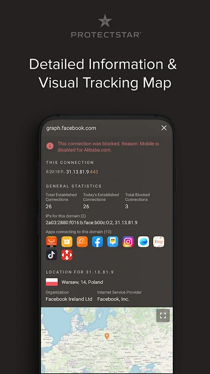 Firewall No Root ဖန်သားပြင်ဓာတ်ပုံ 0