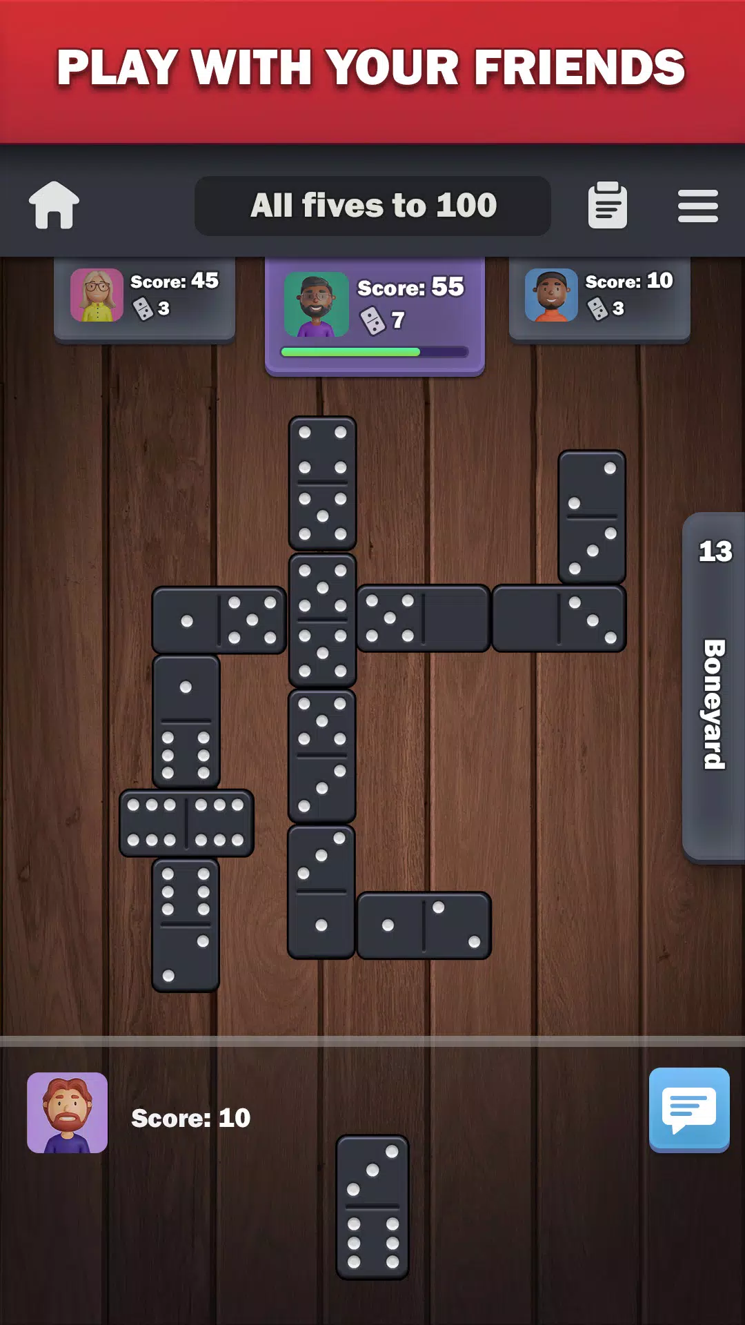 Dominoes online - play Domino! Tangkapan skrin 1