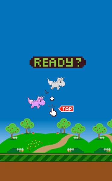 Flappy Unicorn Zrzut ekranu 2