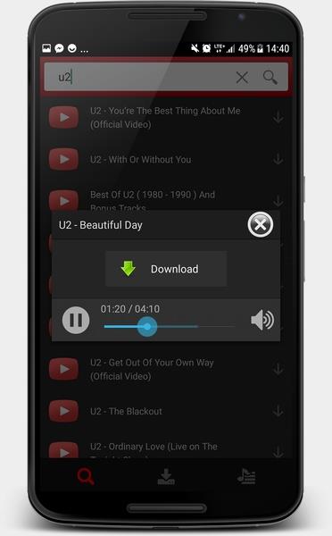 YouTube MP3 Converter ဖန်သားပြင်ဓာတ်ပုံ 3