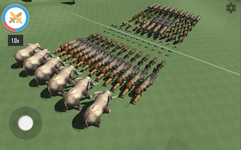 Animal Epic Battle Simulator Captura de tela 0