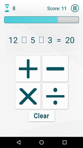Math Games Capture d'écran 1