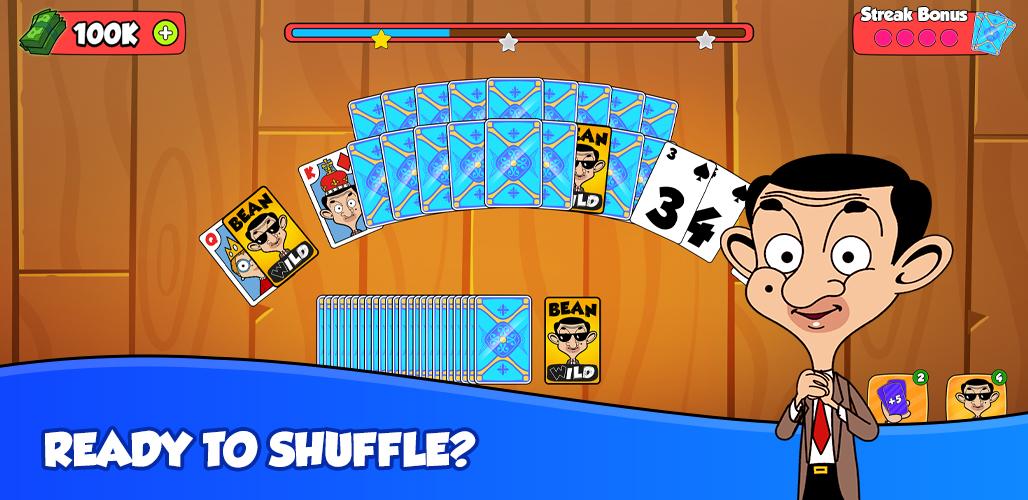 Mr Bean - Solitaire Adventure Ảnh chụp màn hình 1