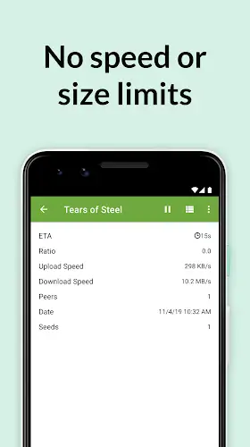 µTorrent -Téléchargeur torrent Capture d'écran 1