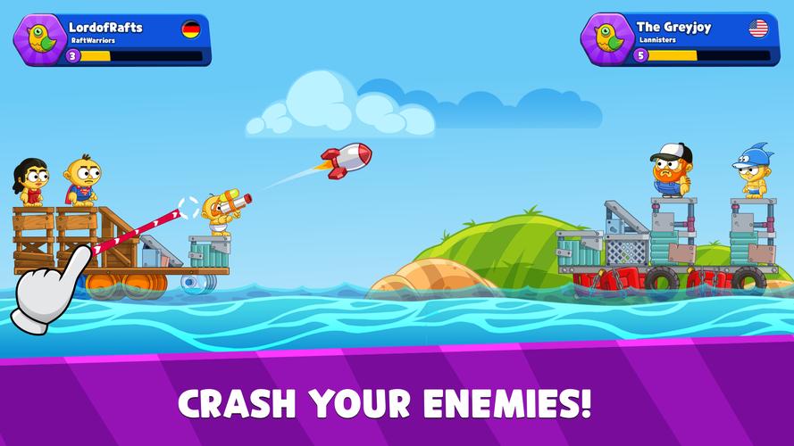 Raft Wars 스크린샷 3
