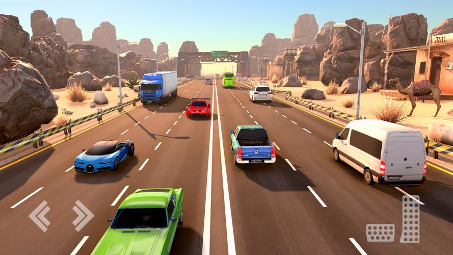 Real Highway Car Racing Games स्क्रीनशॉट 1