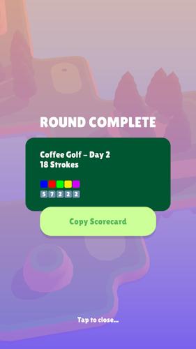 Schermata Coffee Golf 1