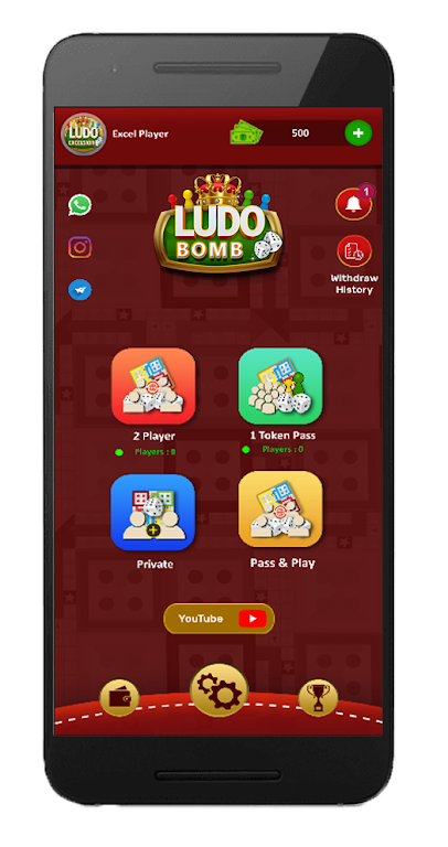 Ludo Bomb Screenshot 0