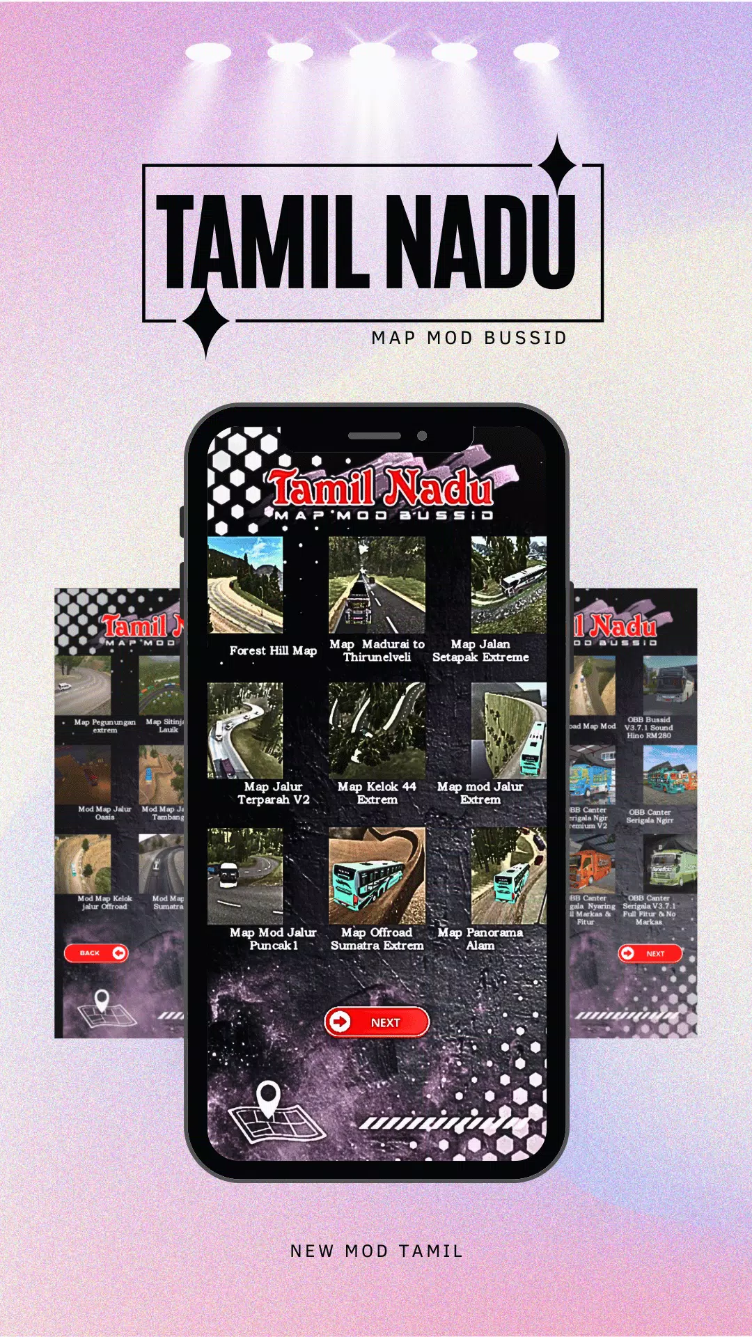 Tamil nadu map mod bussid應用截圖第1張