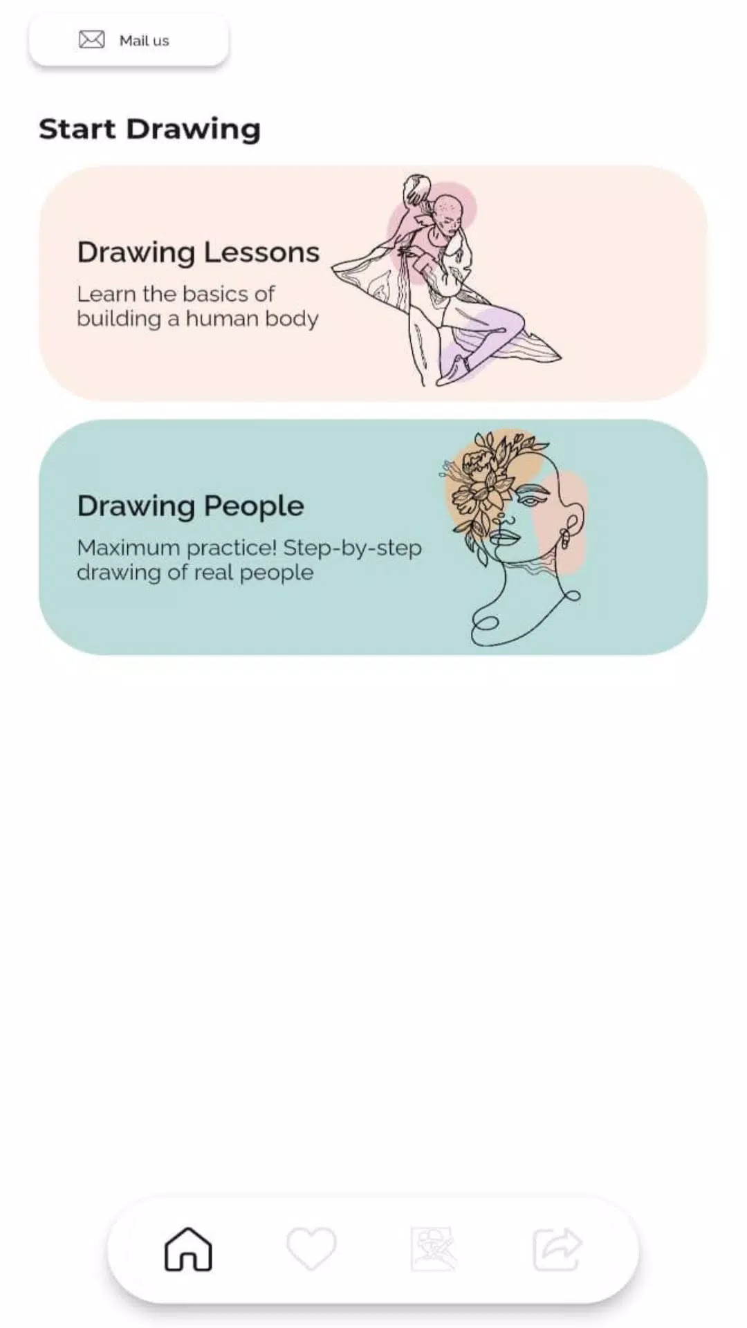 How to Draw People ဖန်သားပြင်ဓာတ်ပုံ 1