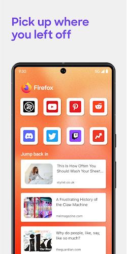 Schermata Firefox Fast & Private Browser Mod 2