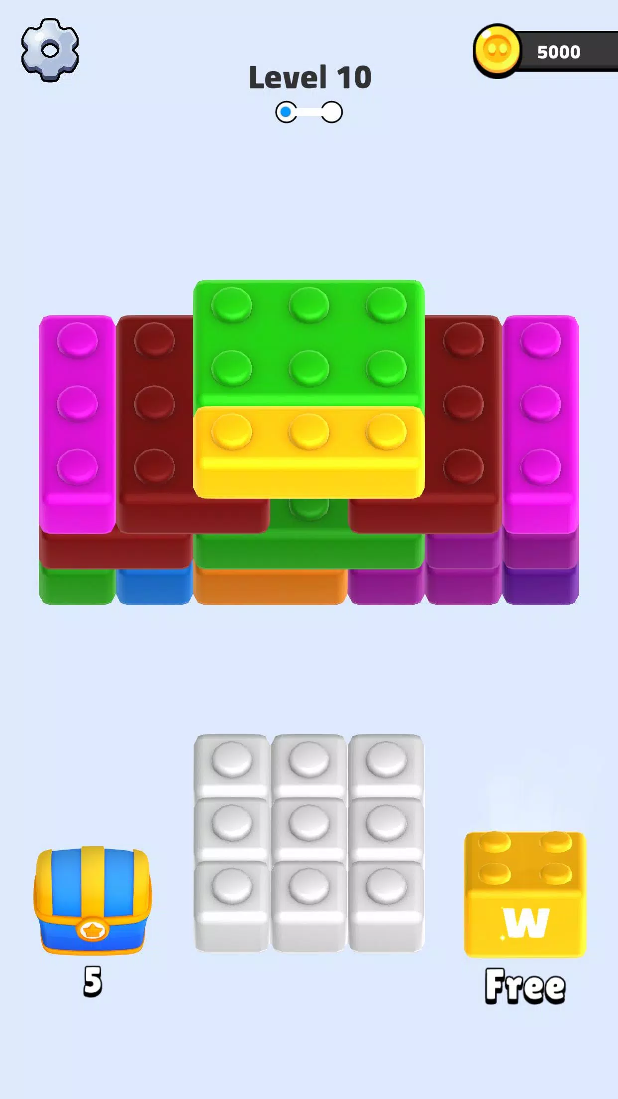 Brick Tripeaks Screenshot 3