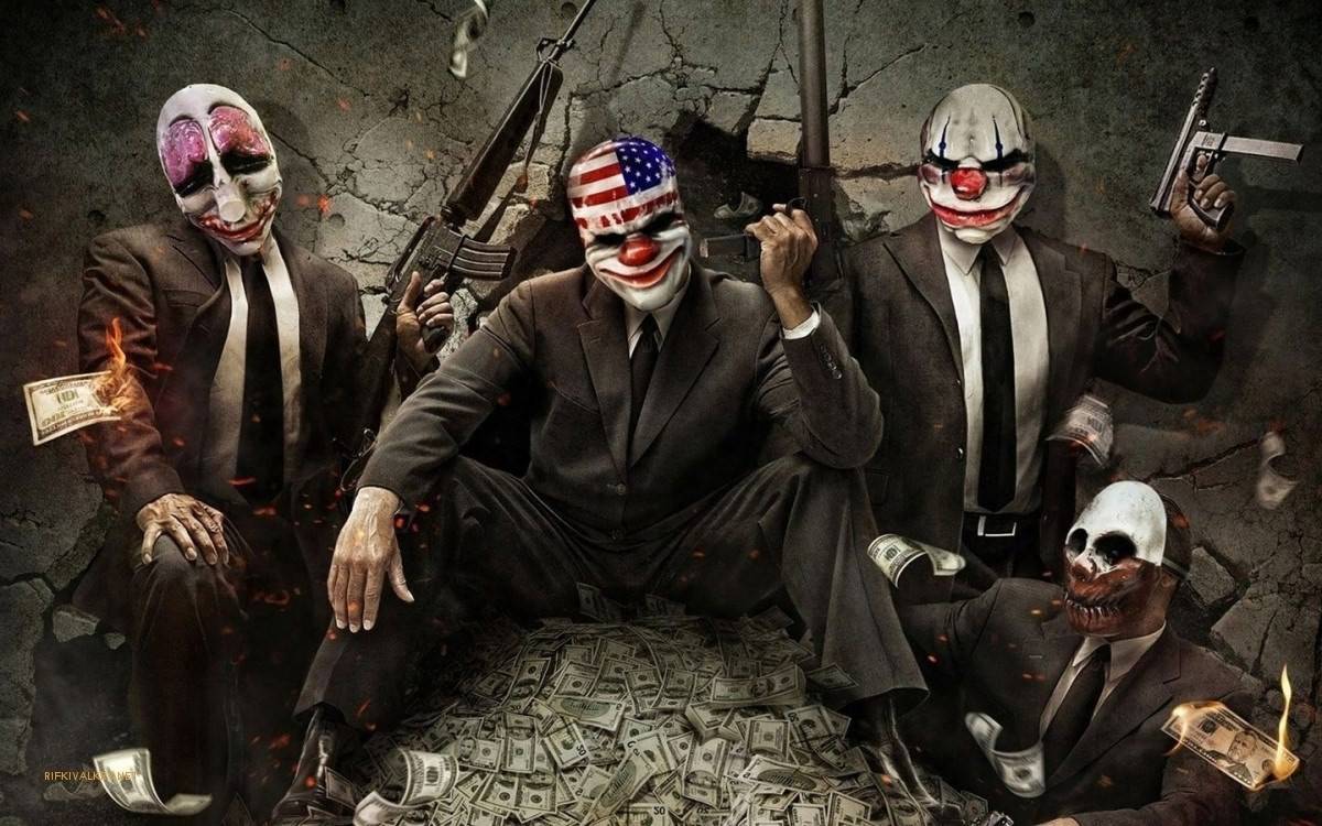 Payday 2 강도 액션