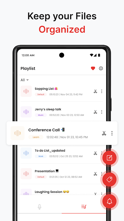 Voice Recorder - Audio Memos Ekran Görüntüsü 2