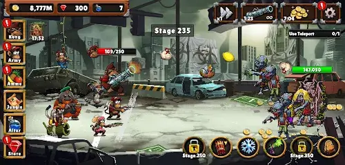 Apes Vs. Zombies Ảnh chụp màn hình 2