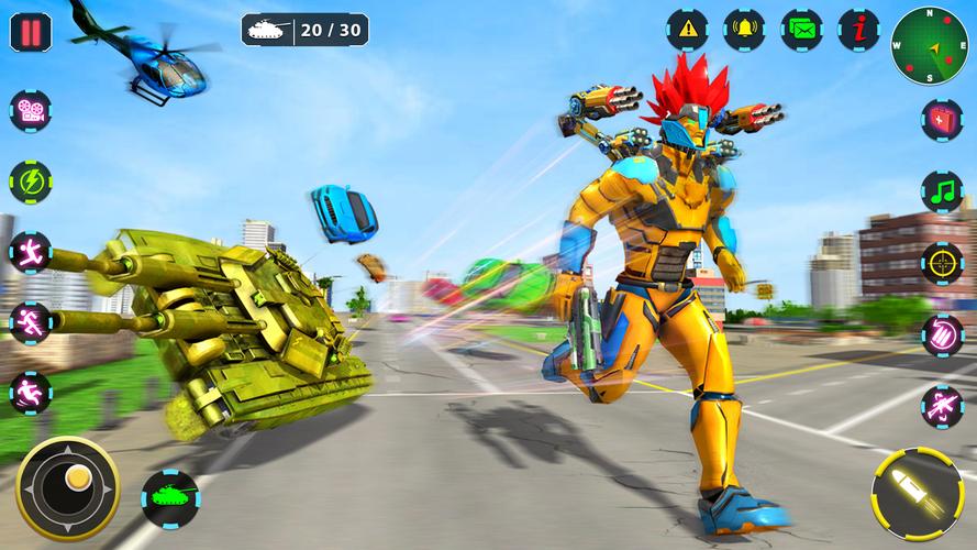 Robot Hero Game - Robot Game Zrzut ekranu 0
