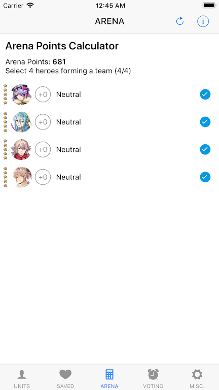 Builder for FEH Captura de pantalla 2