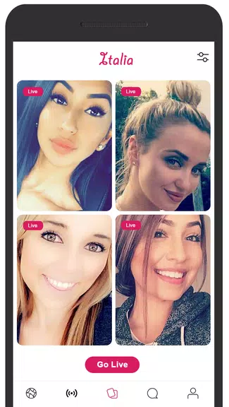 Italian Chat & Italy Dating Tangkapan skrin 2