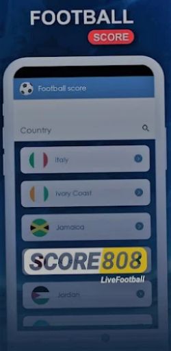 Score808 Sport - Live Football Captura de pantalla 1