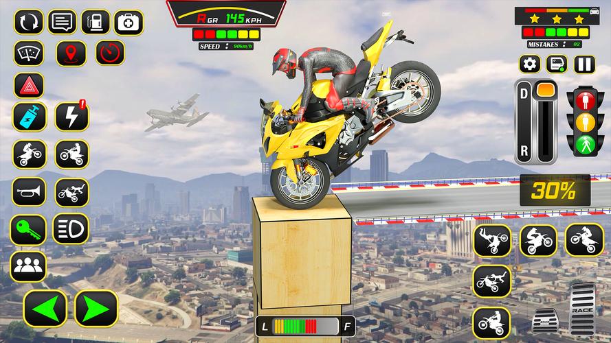 GT Bike Stunt Bike Racing Game Captura de pantalla 3