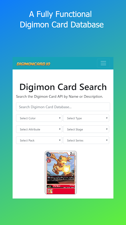 Deck Builder for Digimon TCG Capture d'écran 0