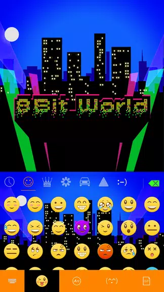 bitworld Keyboard Theme ภาพหน้าจอ 1