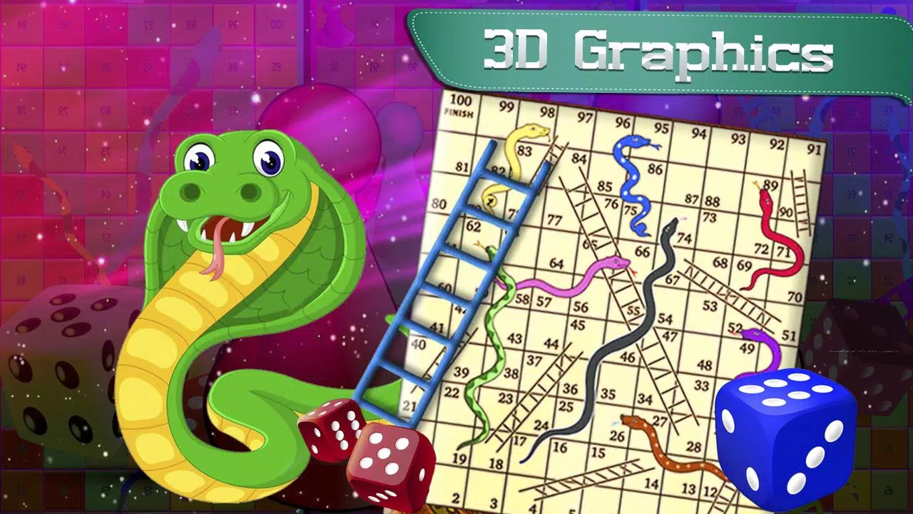 Ludo Snake and Ladder free game स्क्रीनशॉट 0