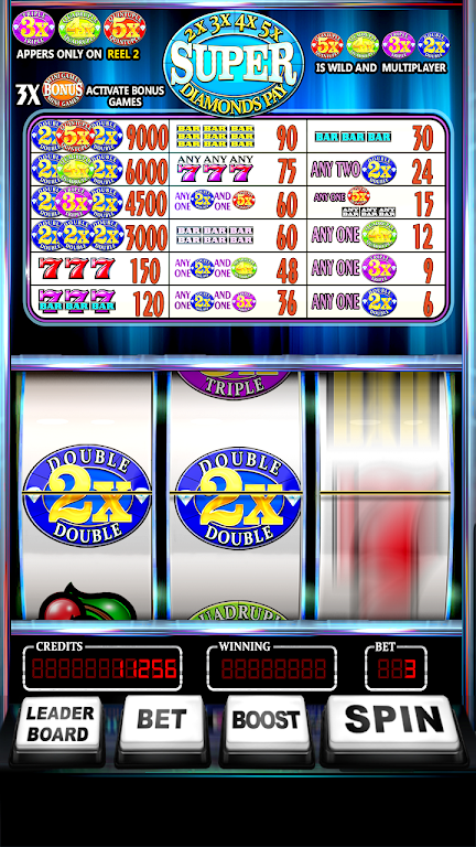 Free Super Diamonds Pay Slots Tangkapan skrin 1