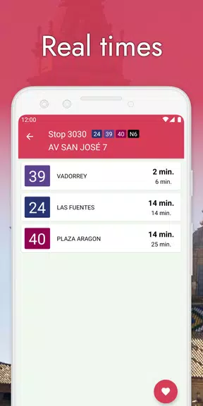Zaragoza Bus Tranvía Cercanías Captura de pantalla 1