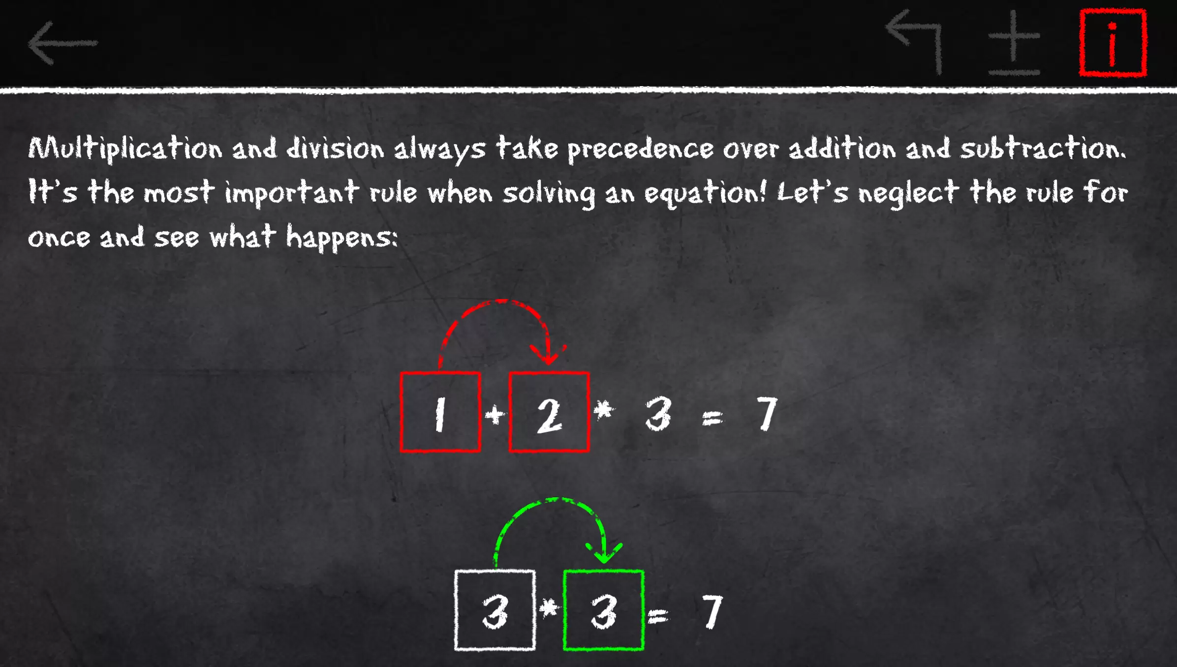 x=1: Learn to solve equations ภาพหน้าจอ 2