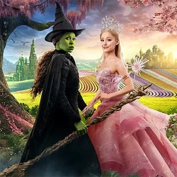 Wicked filmowy plakat