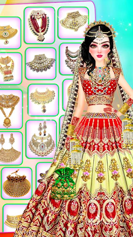 Indian Bride Dress Up Girl ภาพหน้าจอ 3