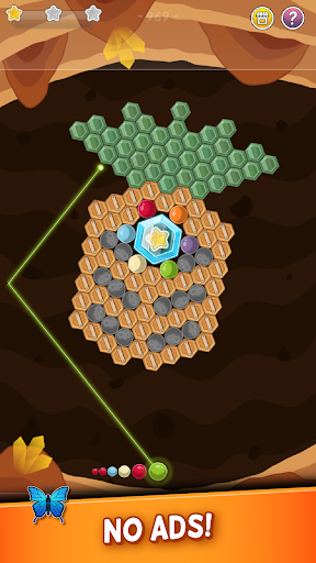 Bubble Cloud: Spinning Match-3 Captura de pantalla 1