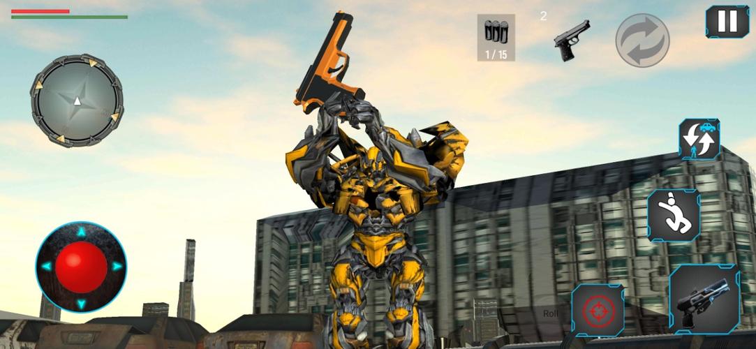 Superhero Car Transform Games Captura de pantalla 2
