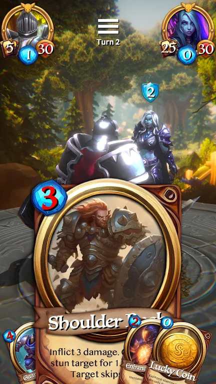 I Stand Alone: Roguelike CCG Schermafbeelding 2