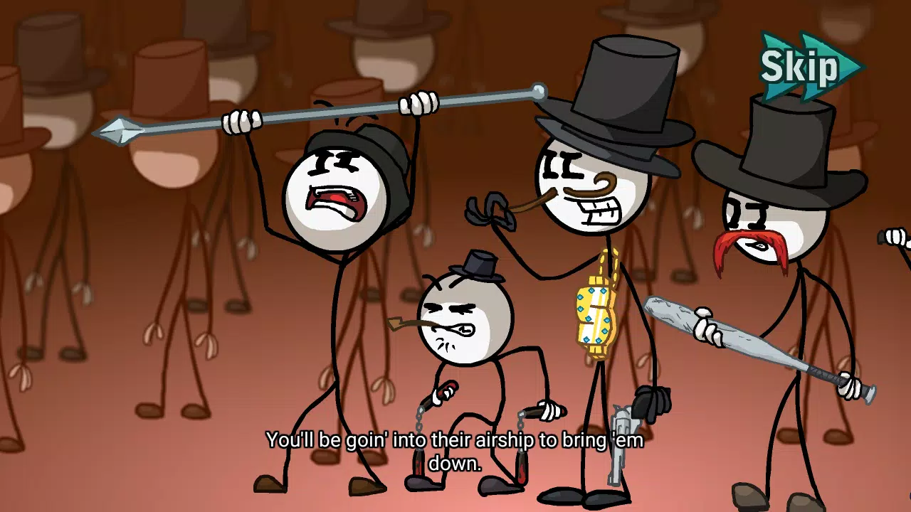 Stickman Teleporter Adventure Ảnh chụp màn hình 2