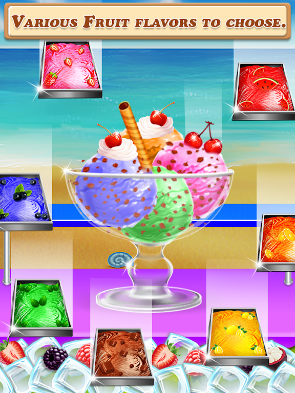 Street Ice Cream Shop Game ภาพหน้าจอ 2