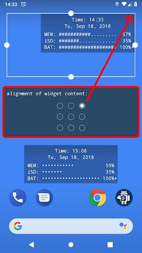 Android System Widgets ภาพหน้าจอ 3