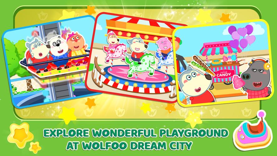 Wolfoo's Town: Dream City Game应用截图第1张