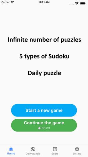 All Sudoku - 5 kinds of sudoku Captura de pantalla 0