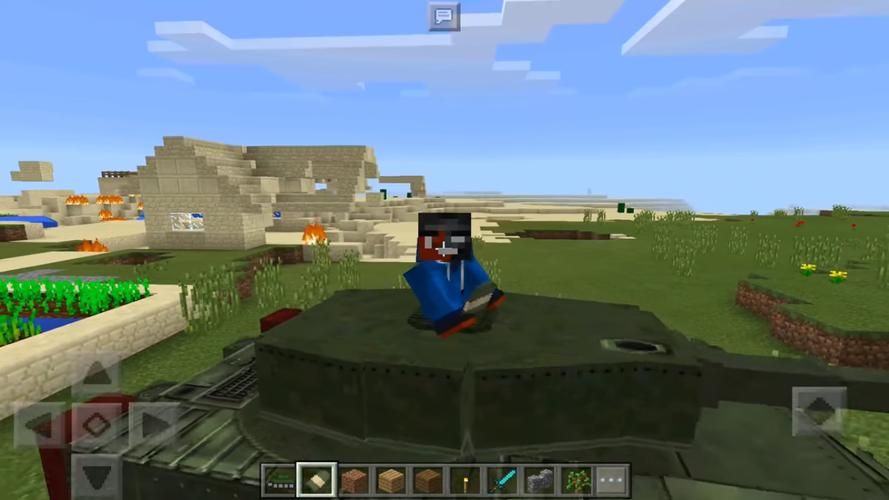 Tank mod for mcpe ဖန်သားပြင်ဓာတ်ပုံ 1