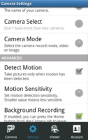 Schermata Security Camera App 2