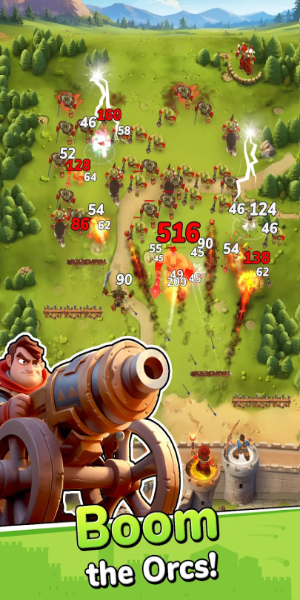 Boom Castle: Tower Defense TD ဖန်သားပြင်ဓာတ်ပုံ 2